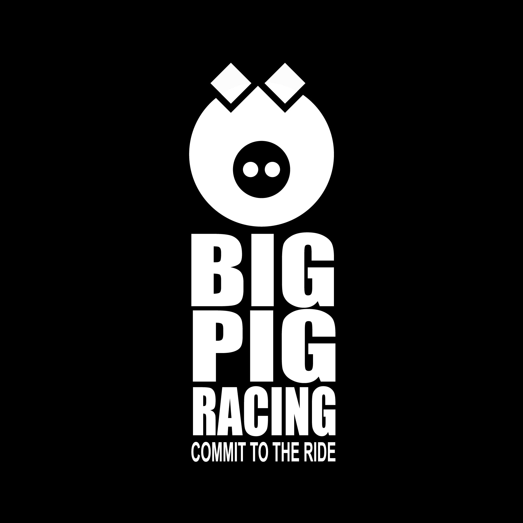 Big Pig ID Sticker Bikes & Gear