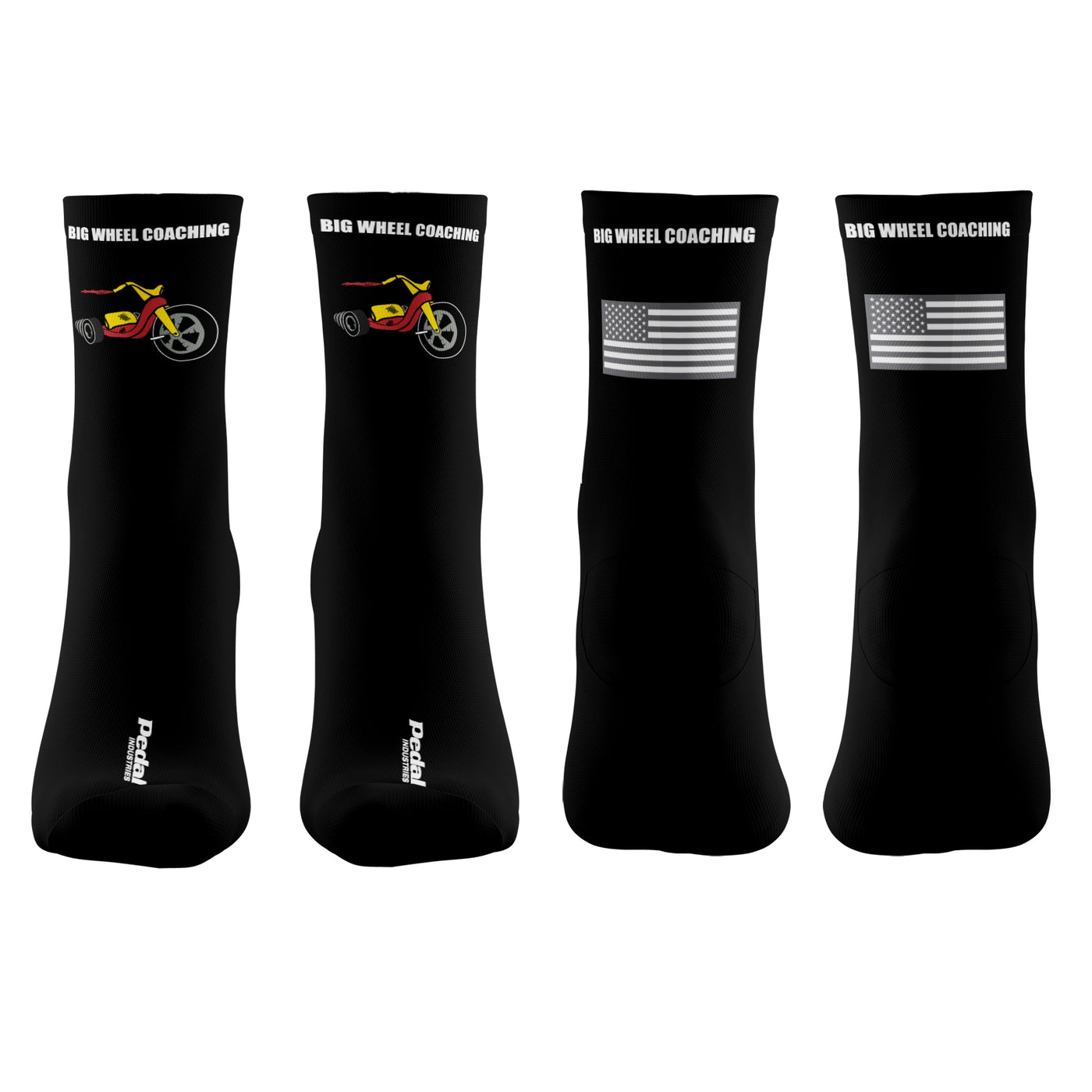 BIG WHEEL COACHING 2024 SUBLIMATED SOCK