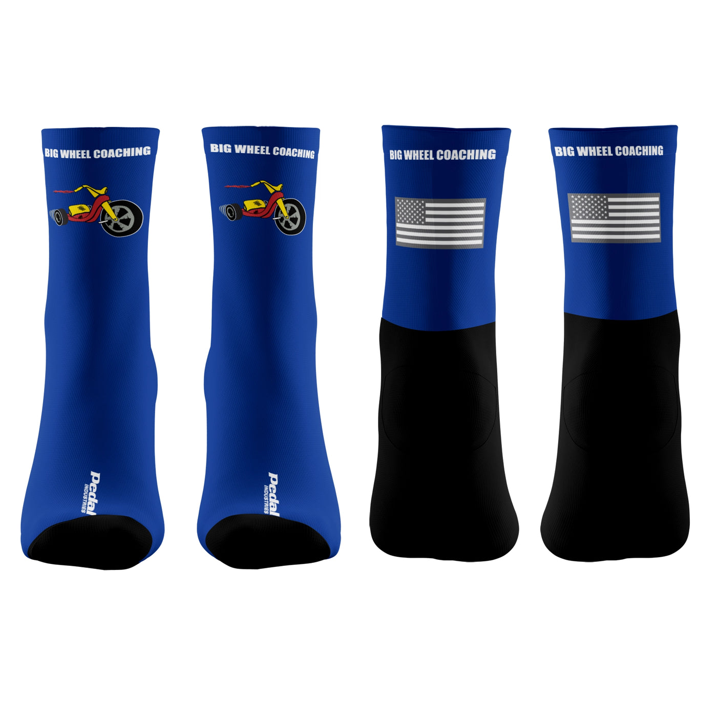 BIG WHEEL COACHING 2024 SUBLIMATED SOCK