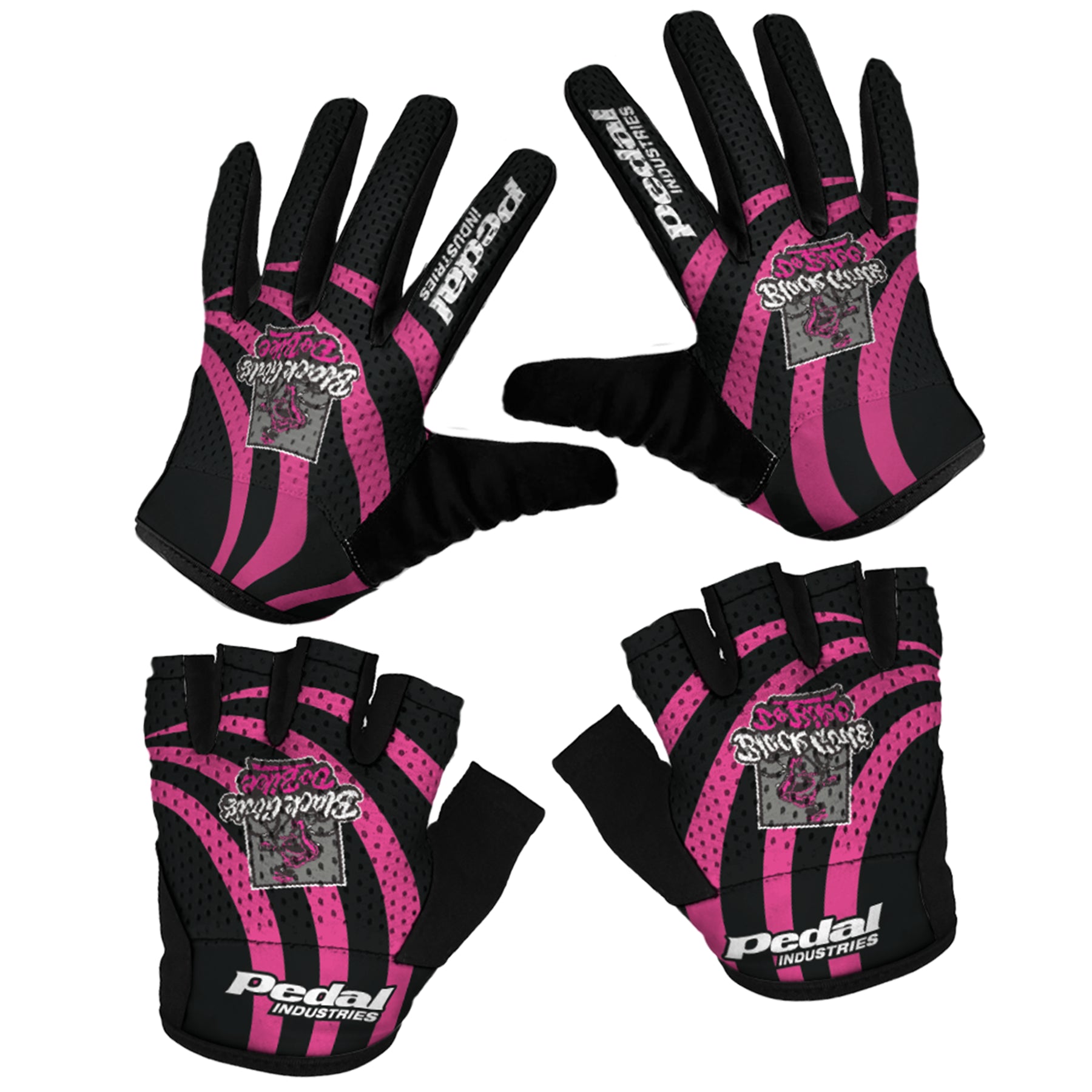 pedaled gloves Black Girls Do Bike SUPERLIGHT RaceDay Gloves