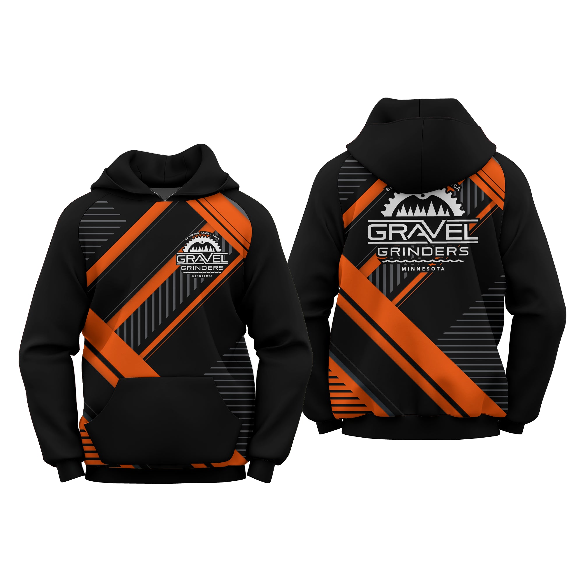 Brainerd YMCA Gravel Grinders 2024 HOODIE – PEDAL Industries