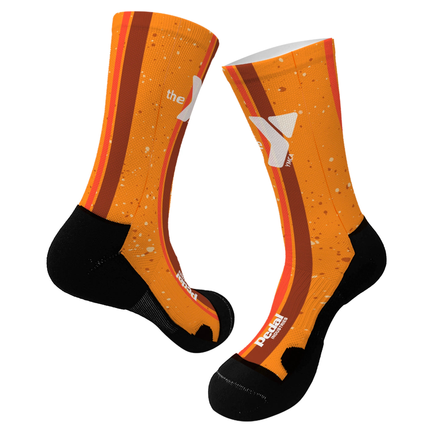 Brainerd YMCA Gravel Grinders 2025 SUBLIMATED SOCK