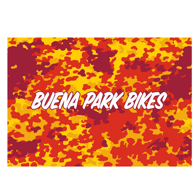 Buena Parks Bikes 2023 Back Wall 10 x 10