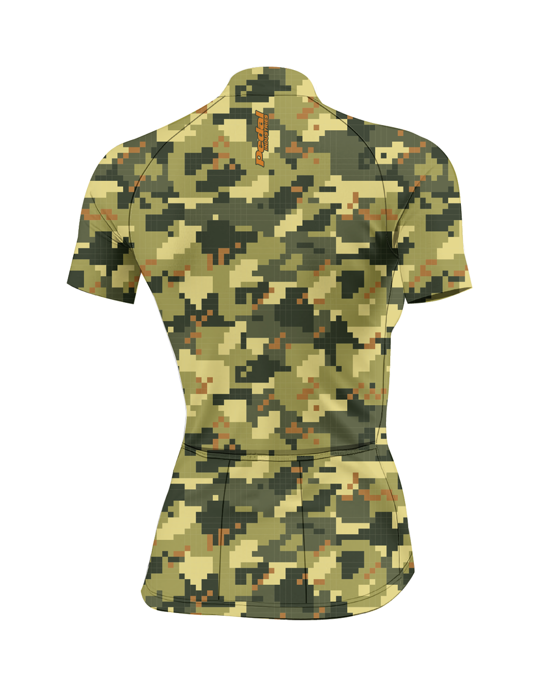 Jungle CAMO WOMEN'S PRO JERSEY ISD - flat product view, back pdp-last