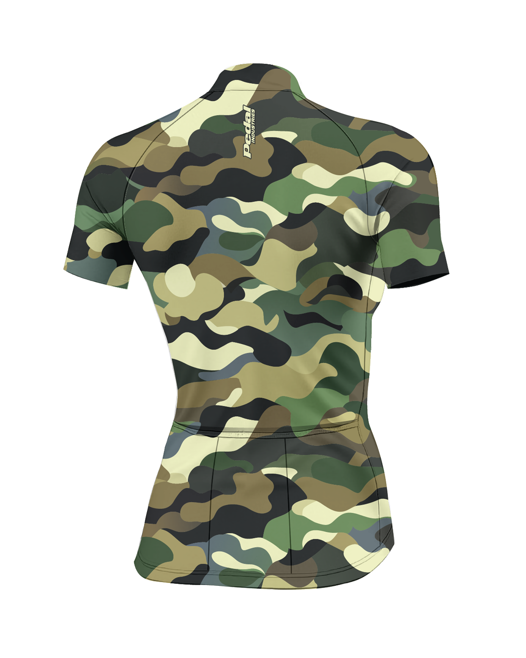 Swamp CAMO WOMEN'S PRO JERSEY ISD - flat product view, back pdp-last