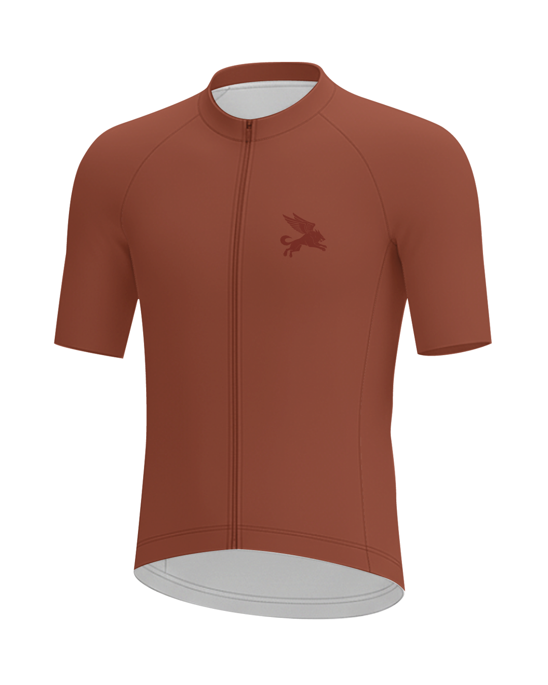 Brick Chroma MEN'S PRO JERSEY ISD - flat product view, front pdp-last