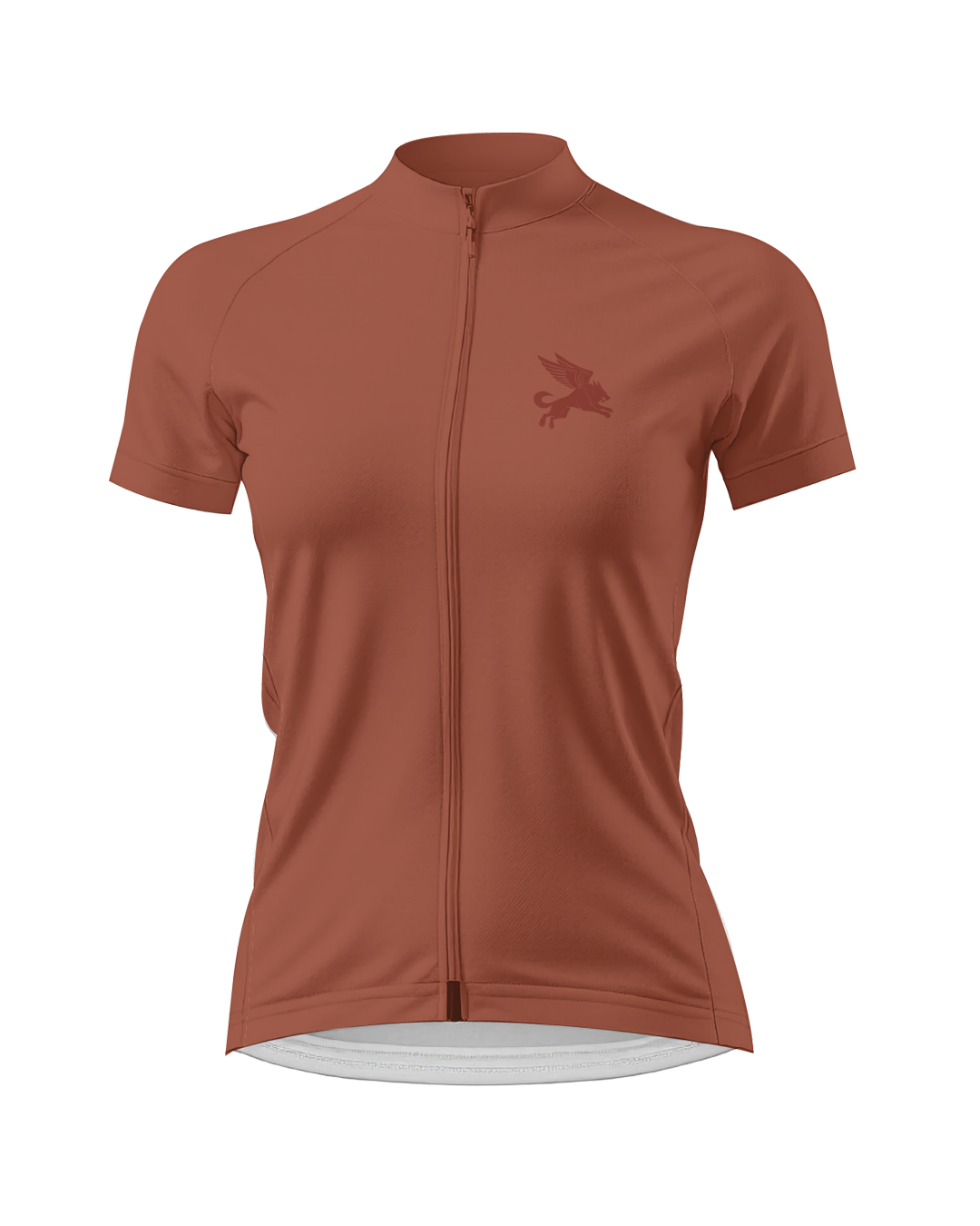 Brick CHROMA WOMEN'S PRO JERSEY ISD - flat product view, front pdp-last