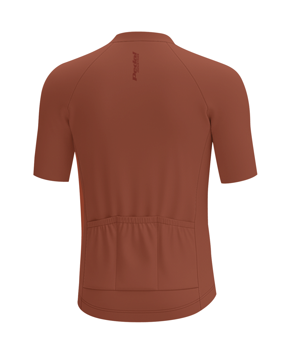 Brick Chroma MEN'S PRO JERSEY ISD - flat product view, back pdp-last