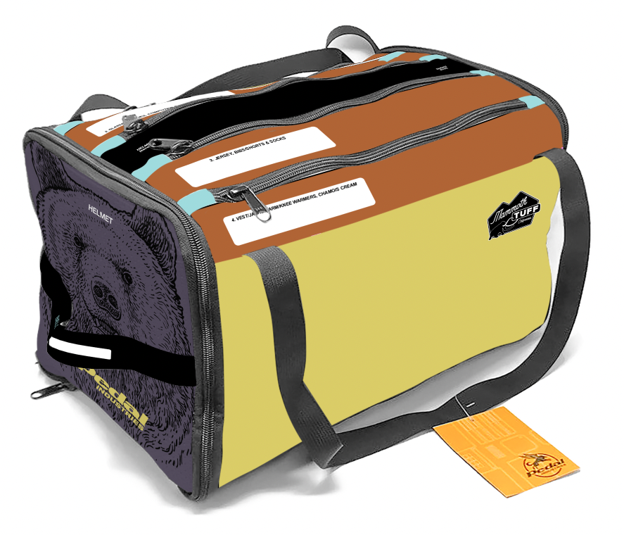 Mammoth Tuff 2025 CYCLING RACEDAY BAG™ COLORS – PEDAL Industries