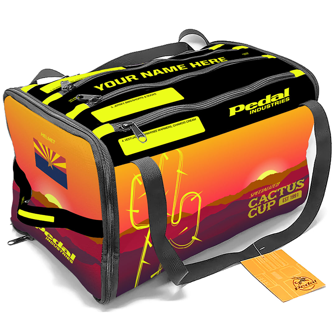 Cactus Cup 2025 CYCLING RACEDAY BAG™ – PEDAL Industries