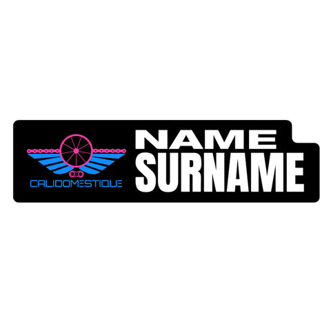 CaliDOMESTIQUE 2026 ID Sticker Bikes & Gear