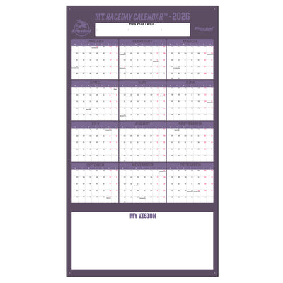 Chroma 2026 GIANT MY RACEDAY CALENDAR ISD (7 Color Variants)