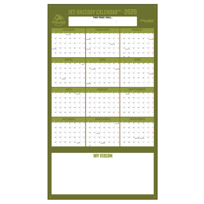 Chroma 2026 GIANT MY RACEDAY CALENDAR ISD (7 Color Variants)