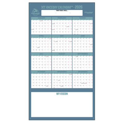 Chroma 2026 GIANT MY RACEDAY CALENDAR ISD (7 Color Variants)