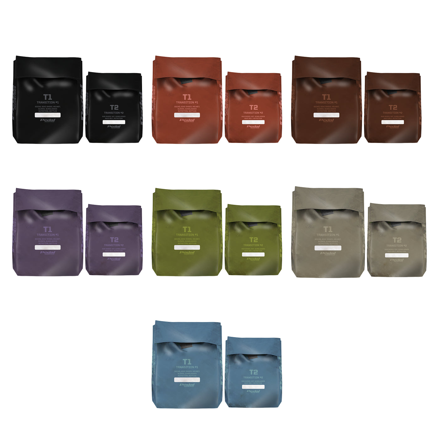 Chroma Triathlon Transition Bags ISD (7 Color Variants)
