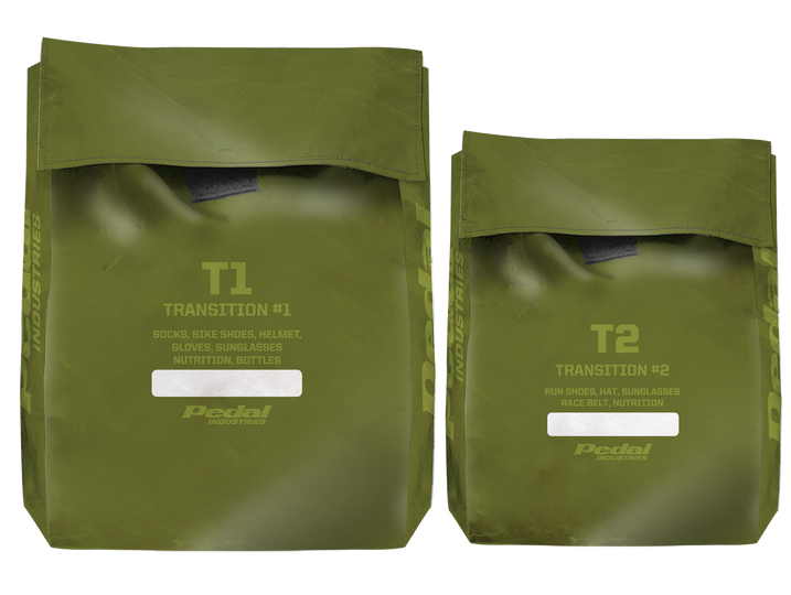 Olive Chroma Triathlon Transition Bags ISD