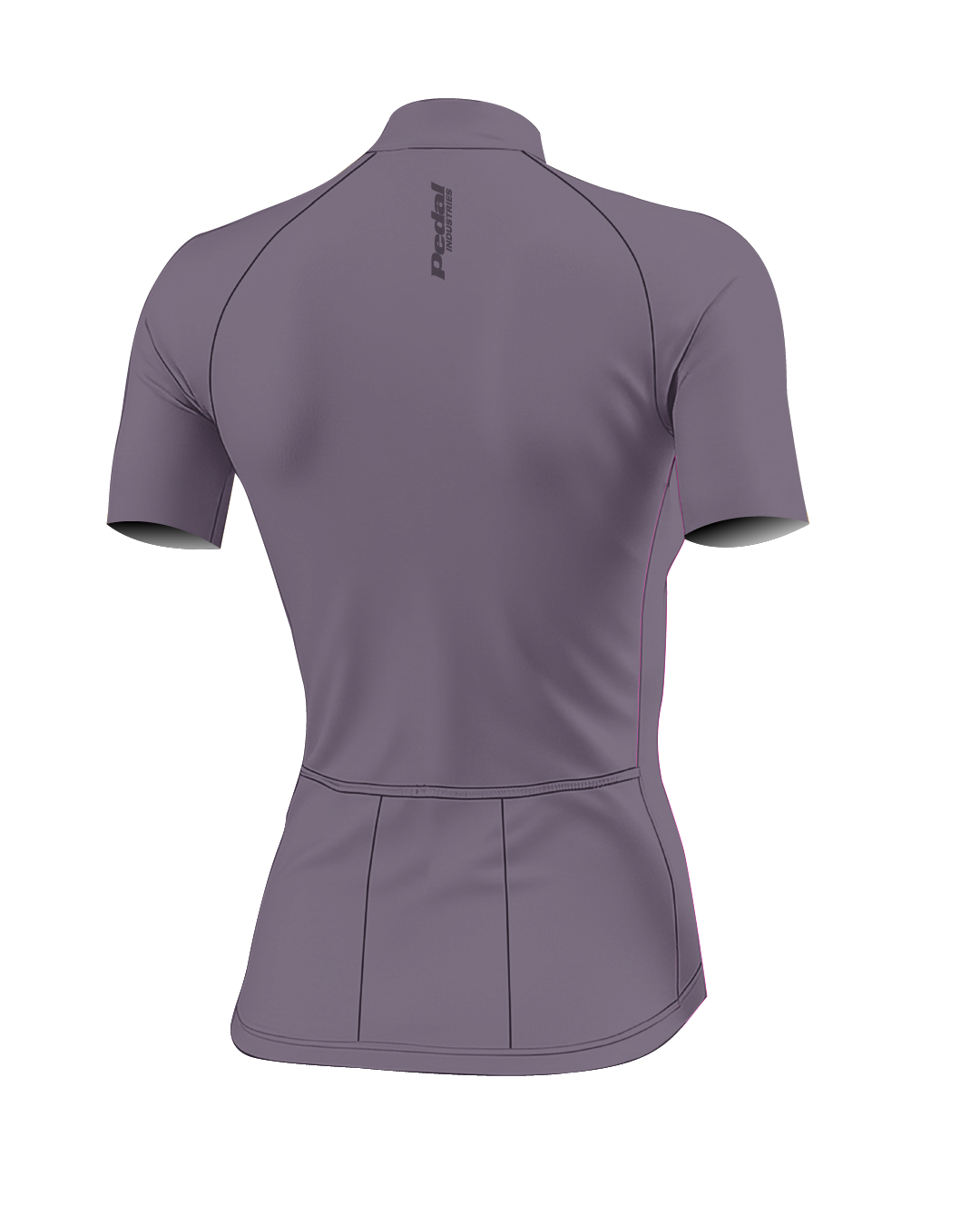 Lavender CHROMA WOMEN'S PRO JERSEY ISD - flat product view, back pdp-last