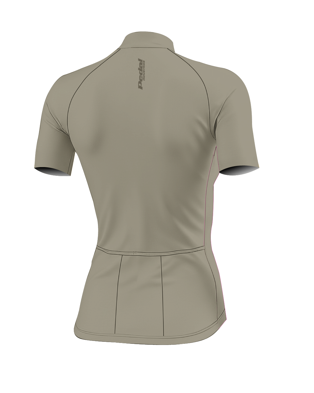 Putty CHROMA WOMEN'S PRO JERSEY ISD - flat product view, back pdp-last