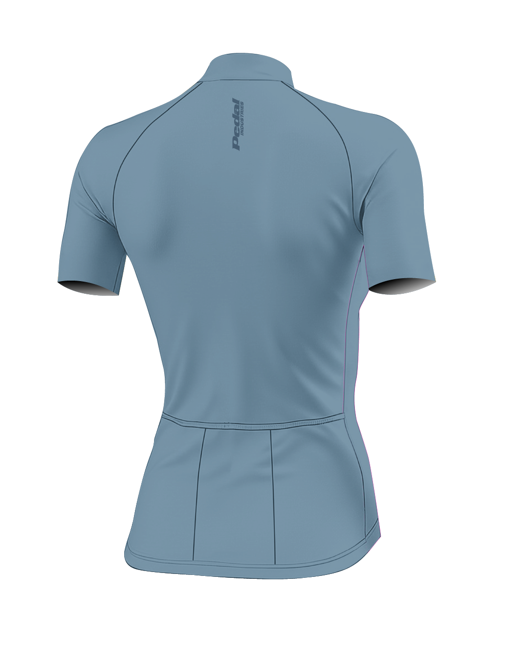 Seafoam CHROMA WOMEN'S PRO JERSEY ISD - flat product view, back pdp-last