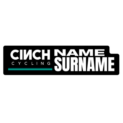 Cinch Cycling 2026 ID Sticker Bikes & Gear