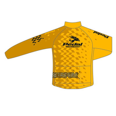 PEDAL Industries Classic GOLD 2023 PRO JERSEY – Long Sleeve 2.0