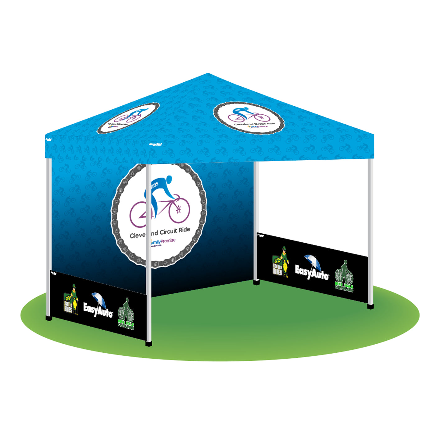 Cleveland Circuit Ride 2025 Side Wall (set of 2 Side Walls)