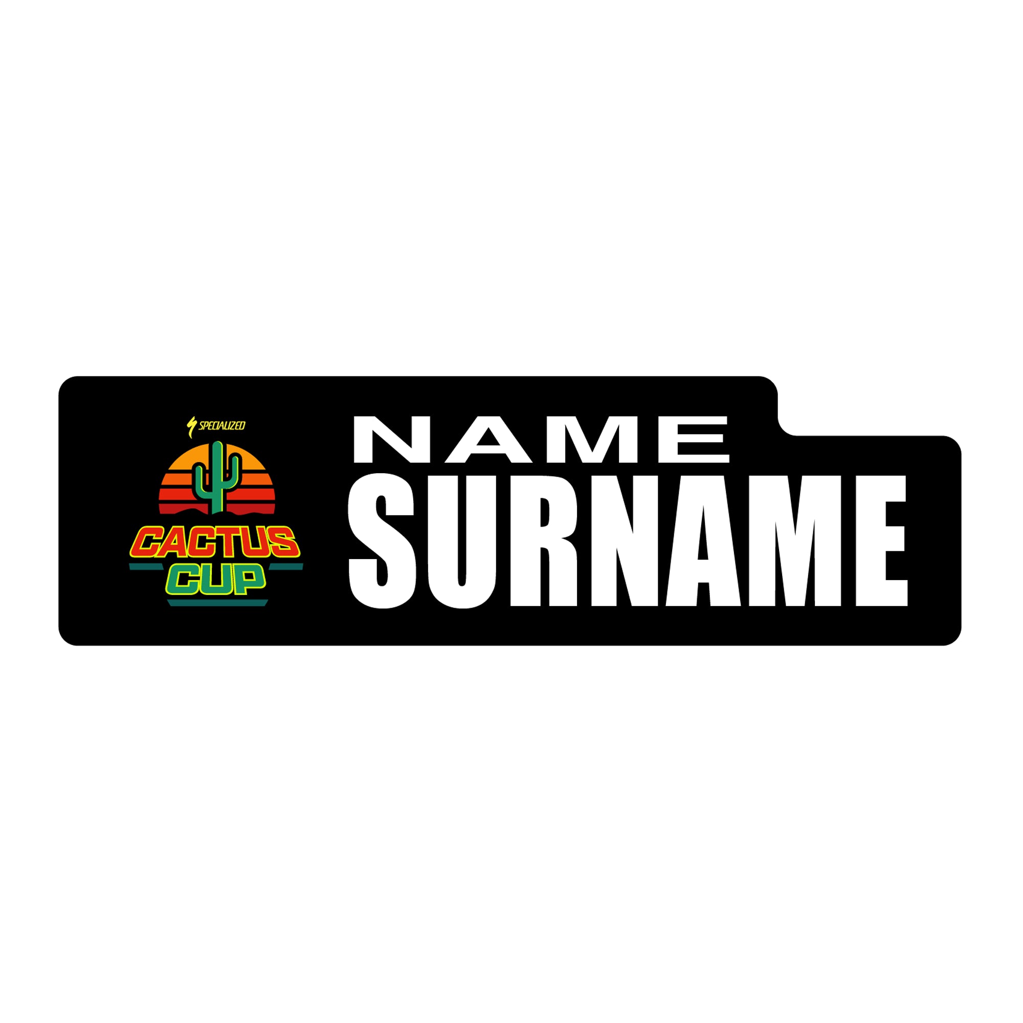 Cactus Cup 2026 ID Sticker Bikes & Gear