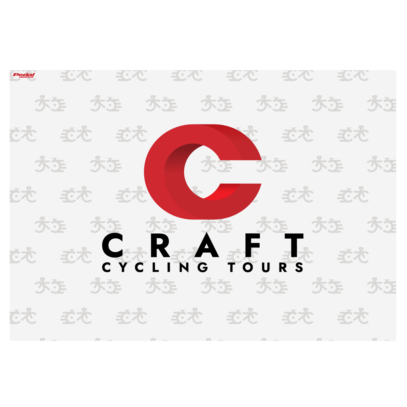 Craft Cycling Tours 2023 Back Wall 10 x 10