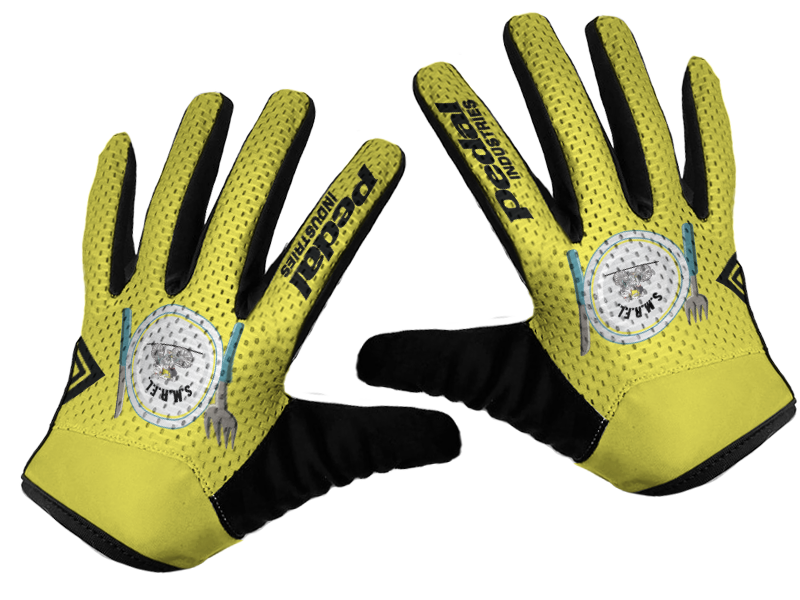 Cycling Goat Ranch 2025 SUPERLIGHT RaceDay Gloves YELLOW