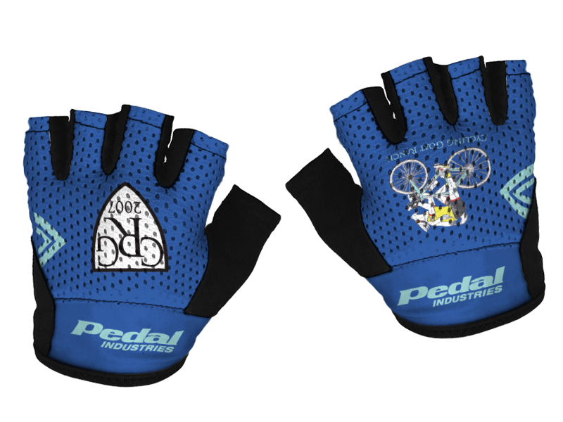 Cycling Goat Ranch 2025 SUPERLIGHT RaceDay Gloves BLUE