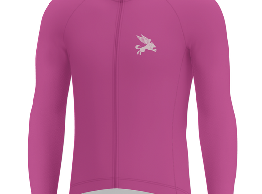 Electric Fuchsia Cypress Spirits MEN'S Long Sleeve PRO JERSEY ISD