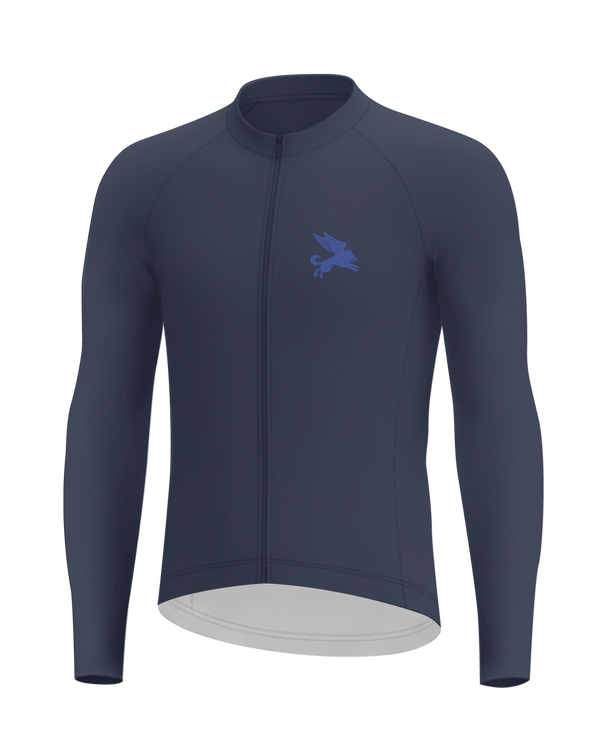 Midnight Blue Cypress Spirits MEN'S Long Sleeve PRO JERSEY ISD