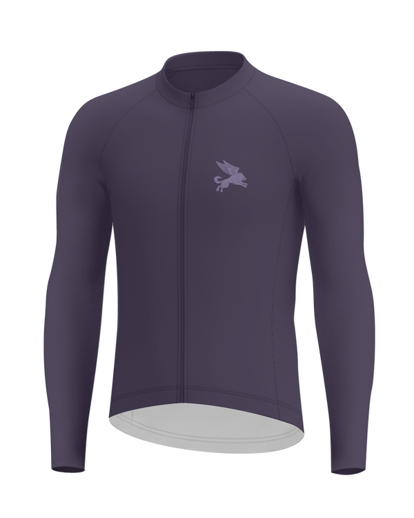 Mystic Purple Cypress Spirits MEN'S Long Sleeve PRO JERSEY ISD
