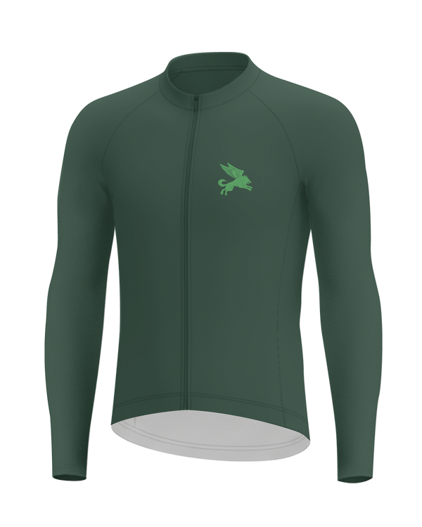 Primal Green Cypress Spirits MEN'S Long Sleeve PRO JERSEY ISD