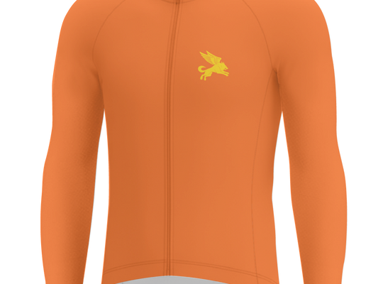 Solar Orange Cypress Spirits MEN'S Long Sleeve PRO JERSEY ISD