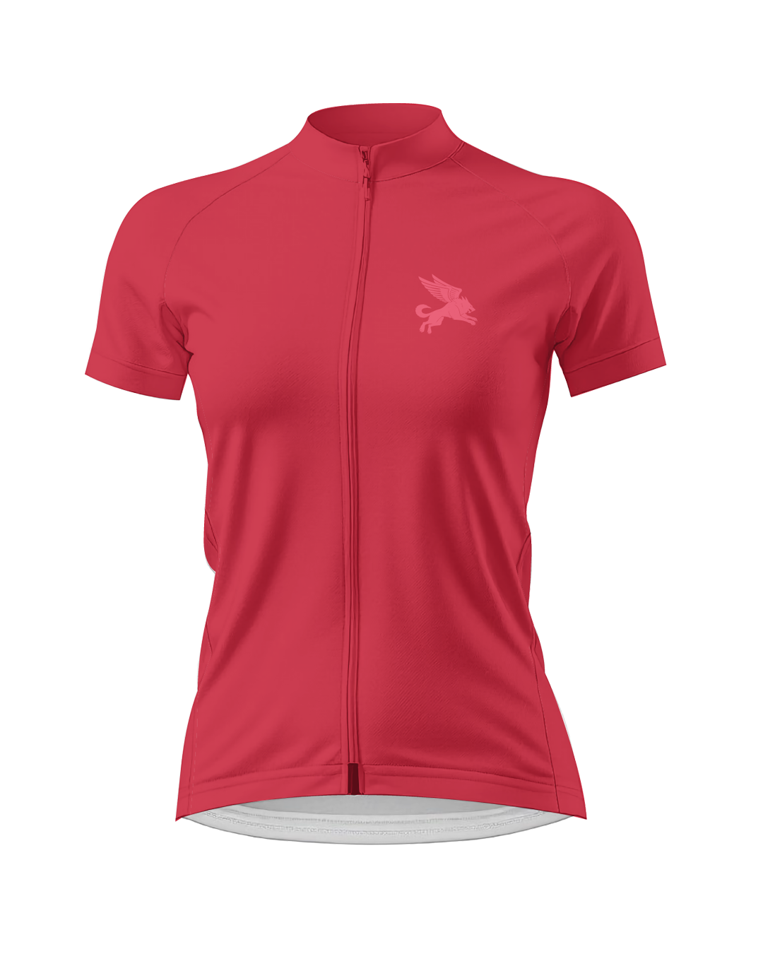 Crimson Red Cypress Spirits WOMEN'S PRO JERSEY ISD - flat product view, front pdp-last