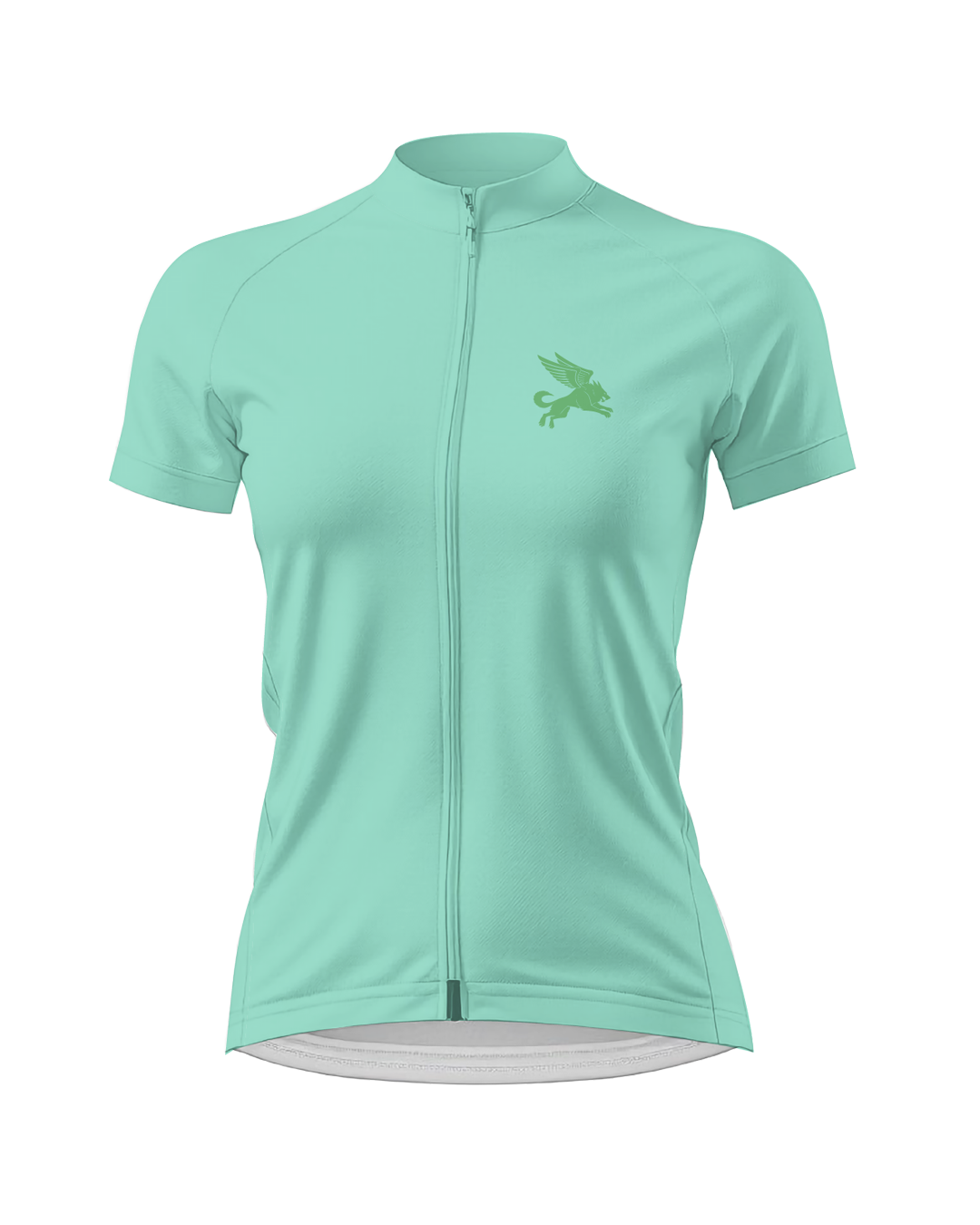 Jelly Mint Cypress Spirits WOMEN'S PRO JERSEY ISD - flat product view, front pdp-last
