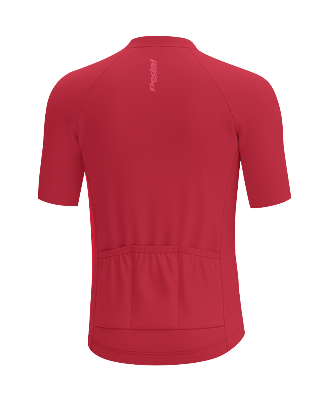 Crimson Red Cypress Spirits MEN'S PRO JERSEY ISD - flat product view, back pdp-last