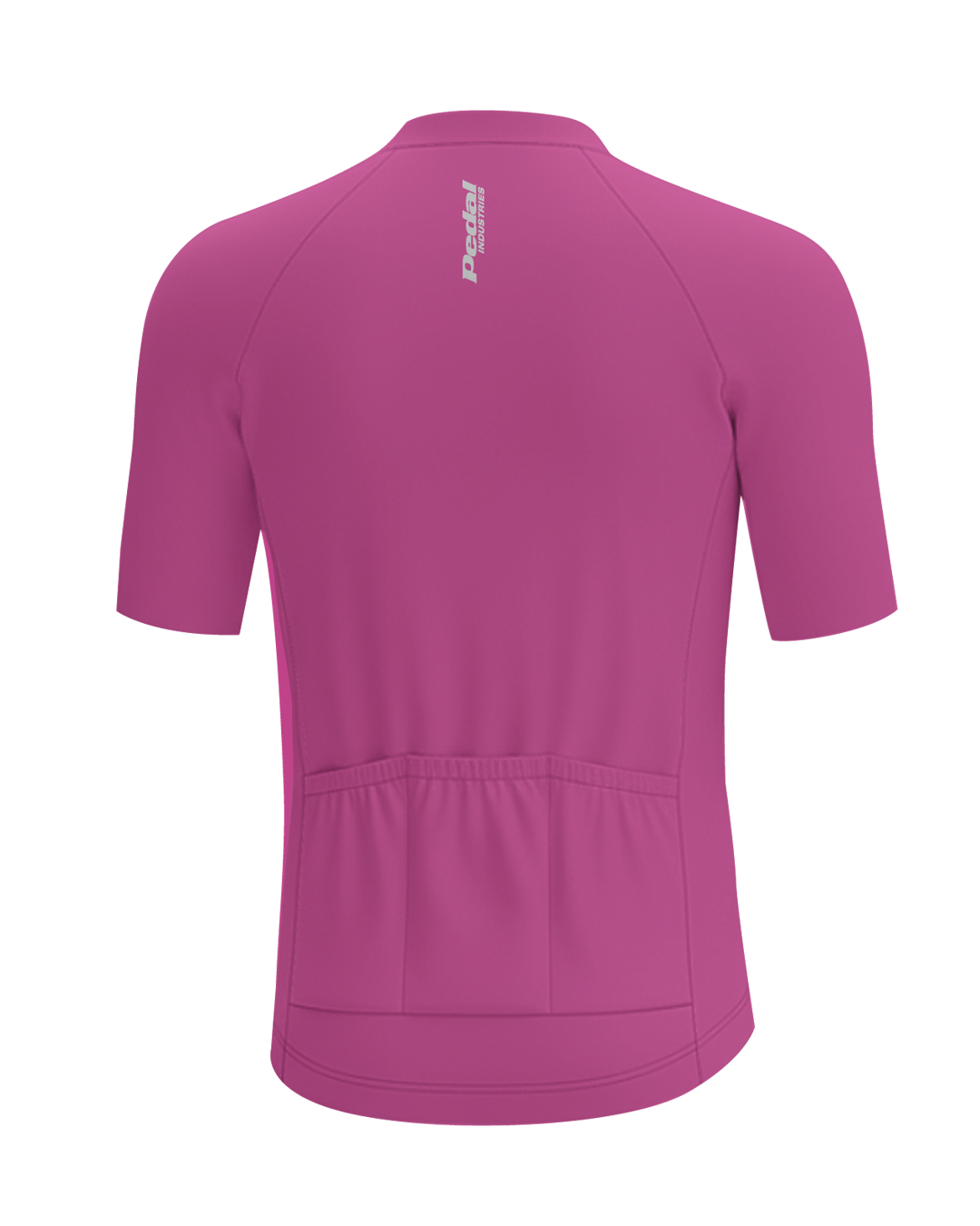 Electric Fuchsia Cypress Spirits MEN'S PRO JERSEY ISD - flat product view, back pdp-last