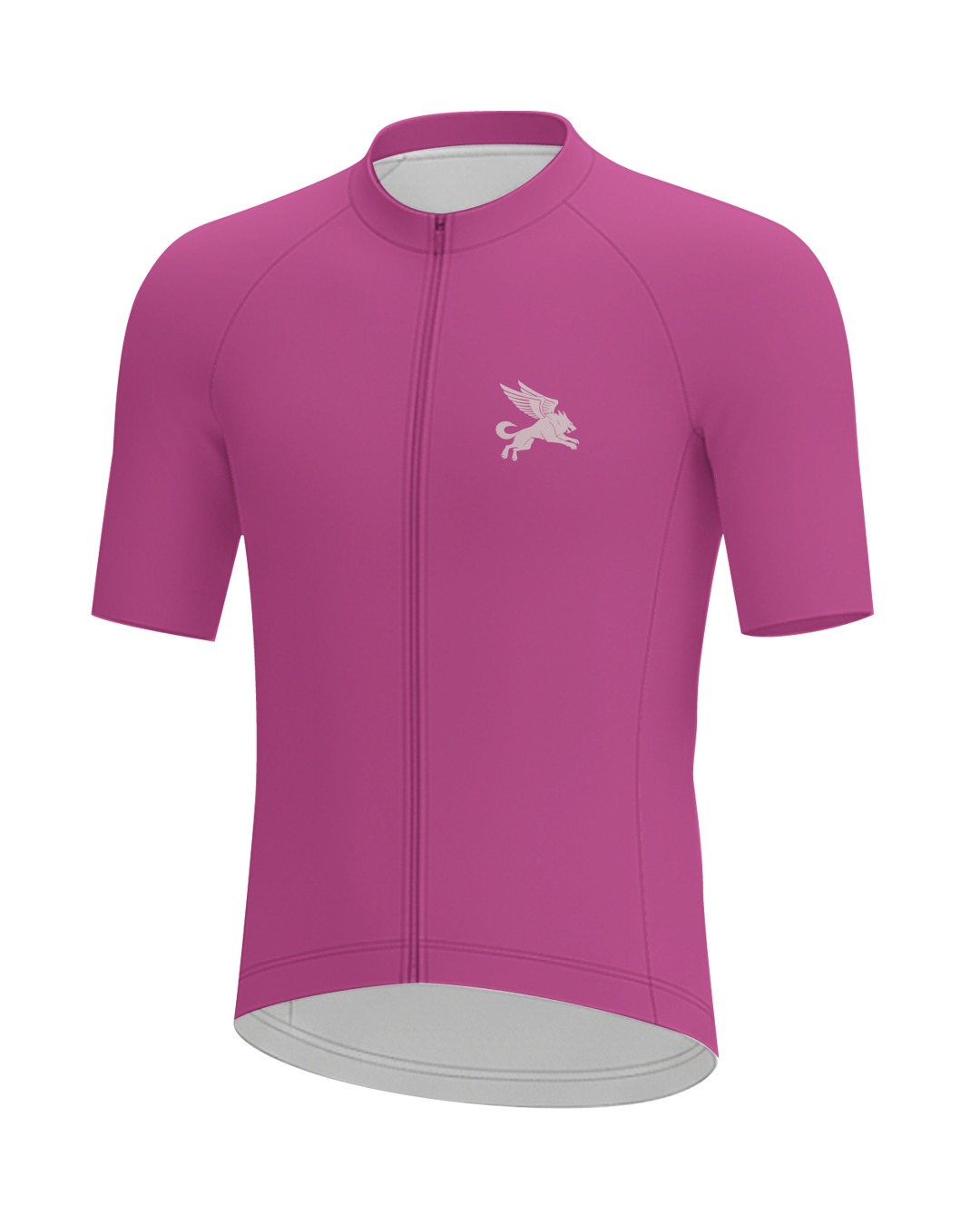 Electric Fuchsia Cypress Spirits MEN'S PRO JERSEY ISD - flat product view, front pdp-last