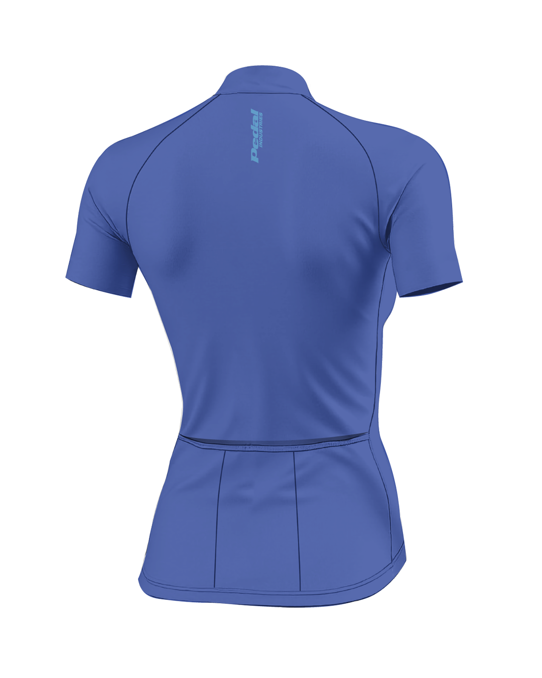 Electric Indigo Cypress Spirits WOMEN'S PRO JERSEY ISD - flat product view, back pdp-last