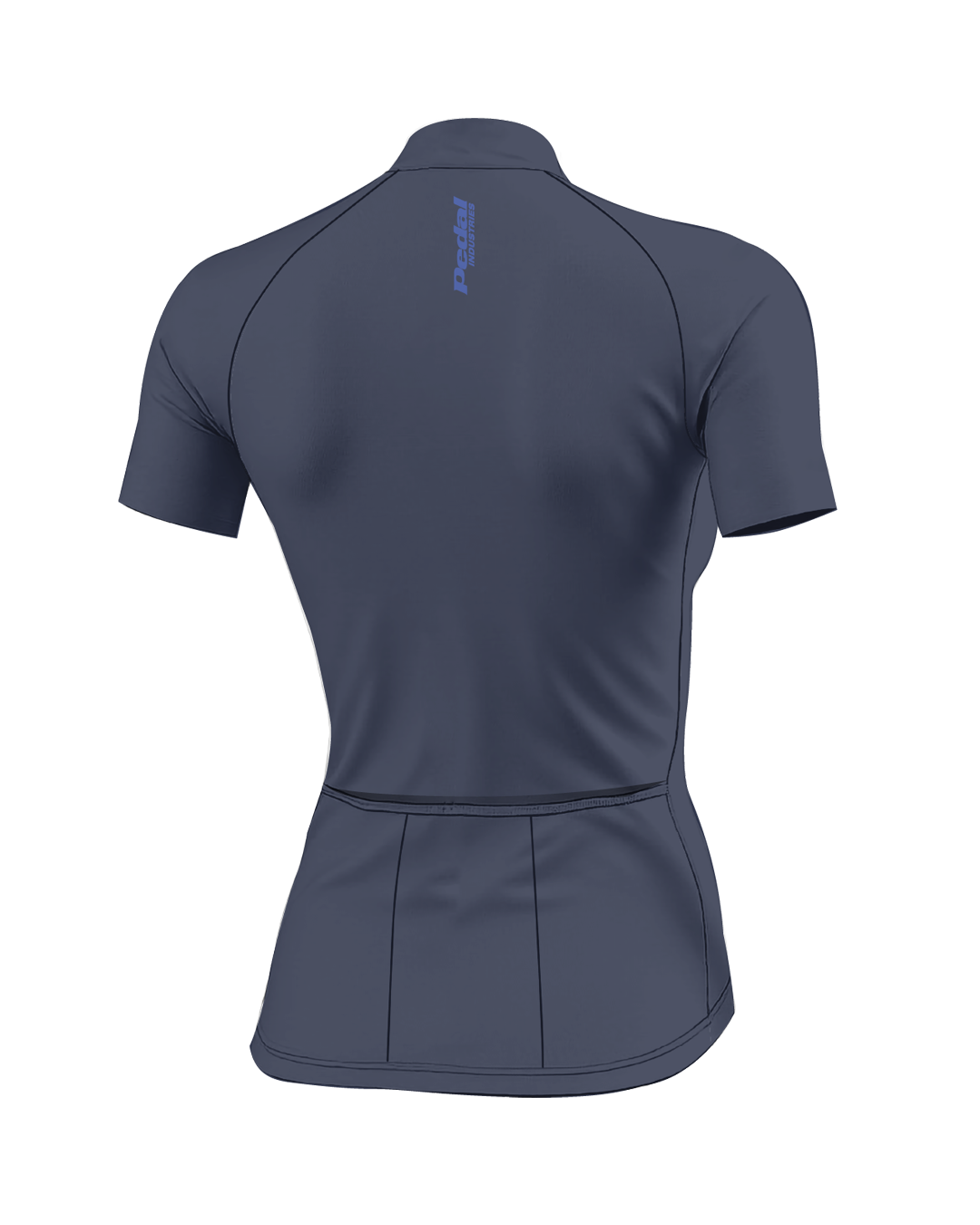 Midnight Blue Cypress Spirits WOMEN'S PRO JERSEY ISD - flat product view, back pdp-last
