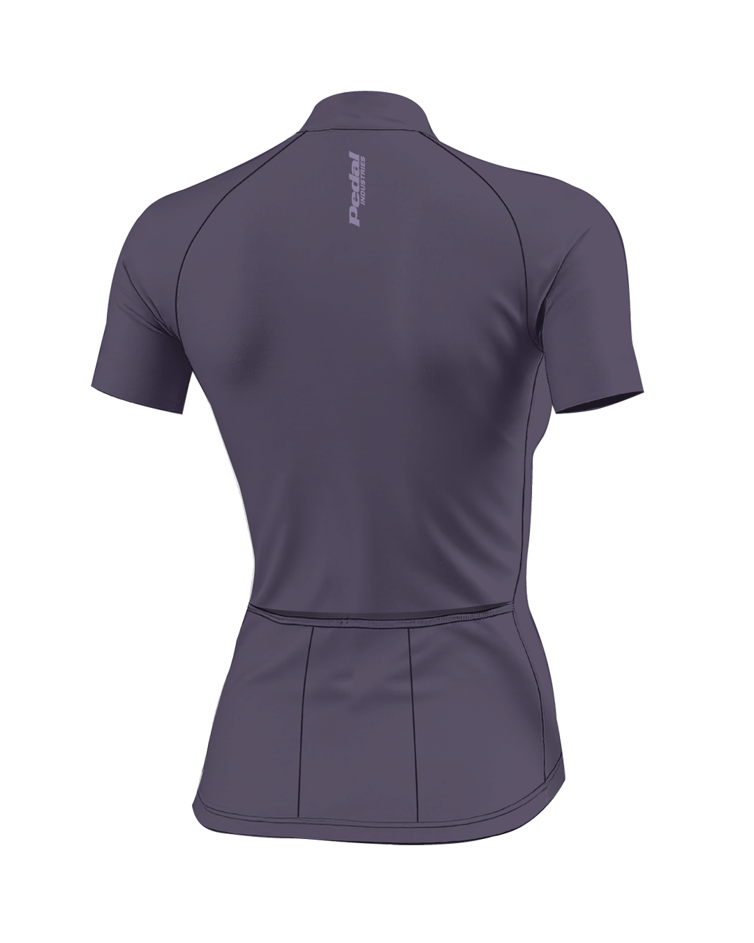 Mystic Purple Cypress Spirits WOMEN'S PRO JERSEY ISD - flat product view, back pdp-last
