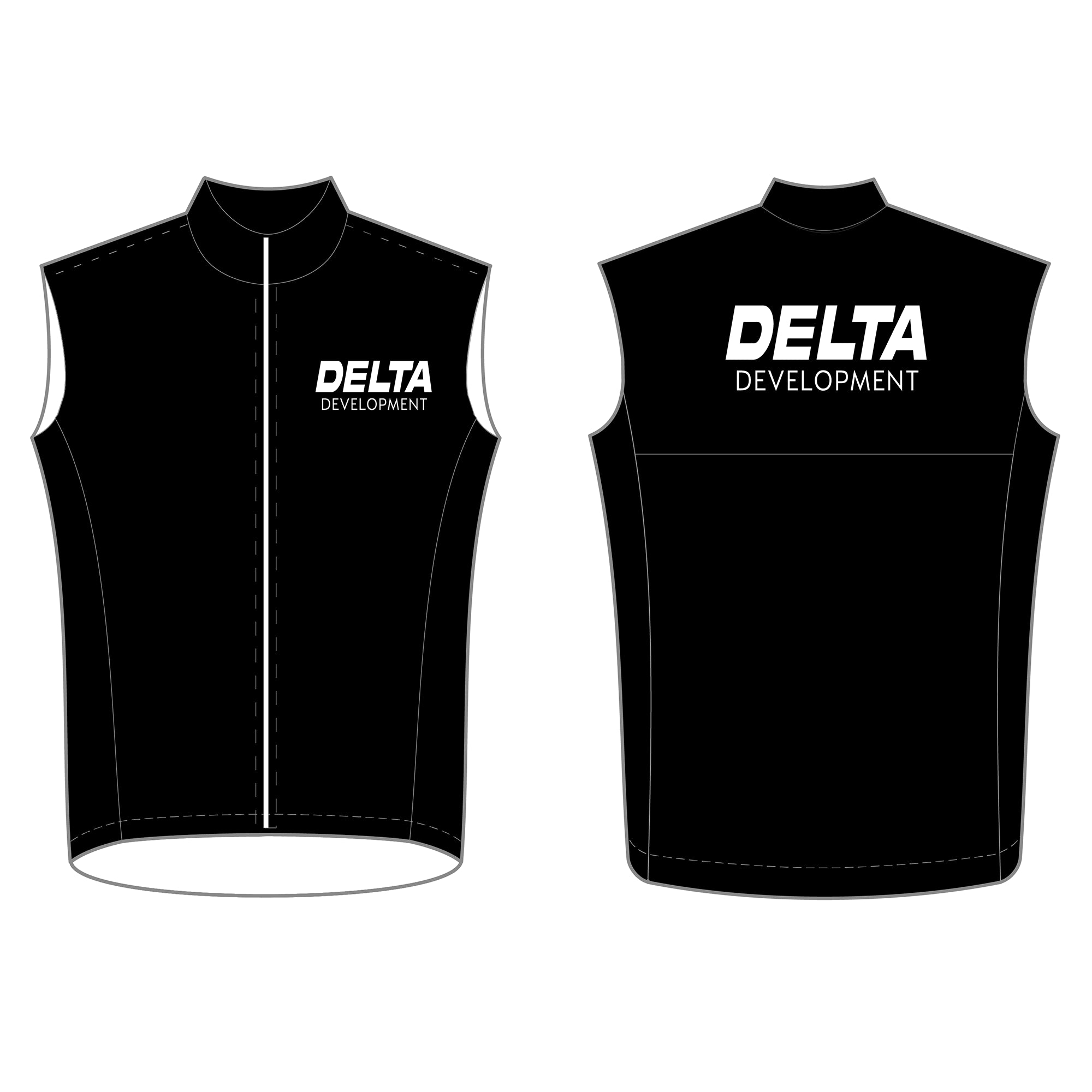 Delta Development 2024 Race VEST BLACK – PEDAL Industries