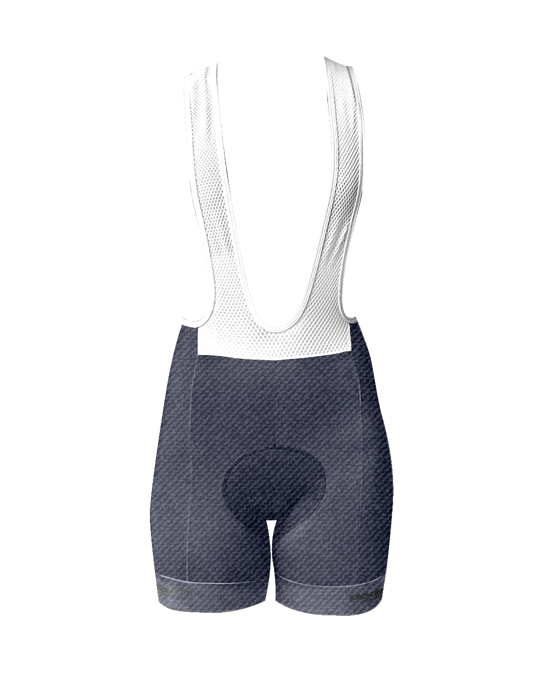 Dusty Shin 2025 WOMEN'S PRO BIB ISD - flat product view, front pdp-last