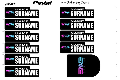 ENVE 2025 ID Sticker Bikes & Gear