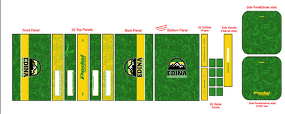 Edina Cycling Team 2023 CYCLING  RACEDAY BAG™ - EDINA
