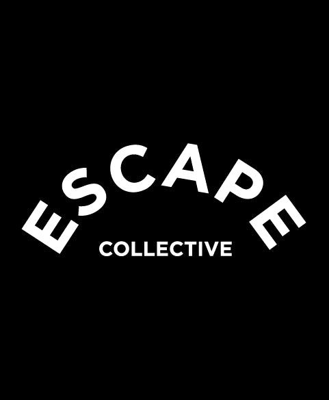 Escape Collective 2026 ID Sticker Bikes & Gear BLACK-WHITE