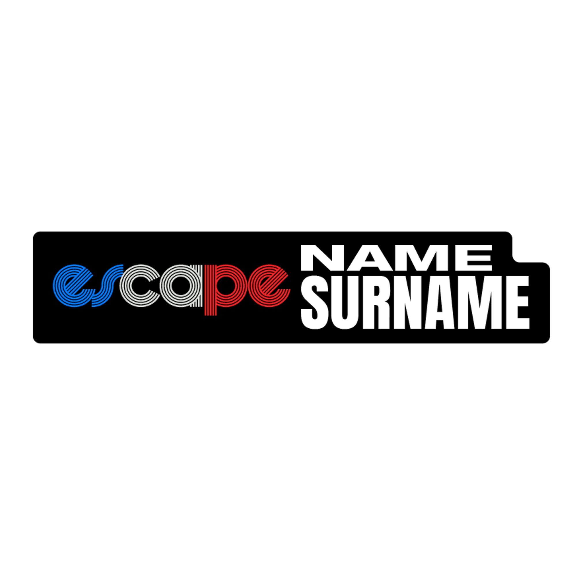 Escape Collective 2026 ID Sticker Bikes & Gear STANDARD