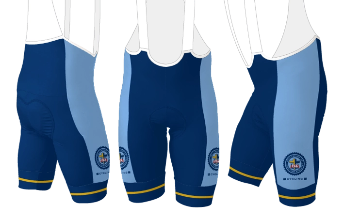 FCA Cycling 2024 Men's PRO BIB 2.0